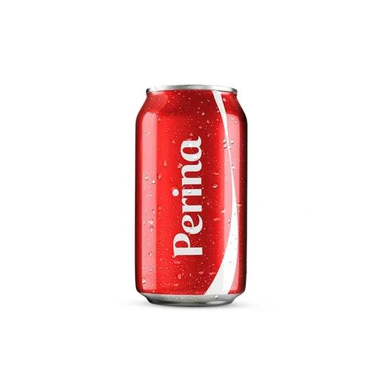 Lata de Coca-Cola Share a Coke com o nome Perina