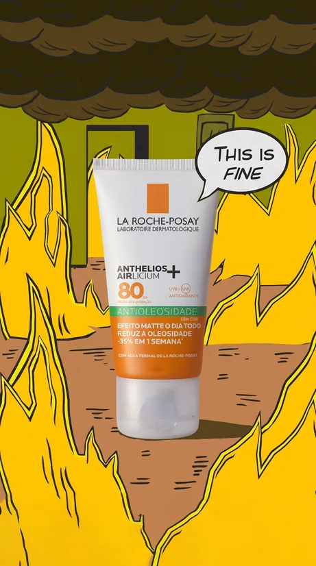 Anthelios Airlicium no meme “This is fine”